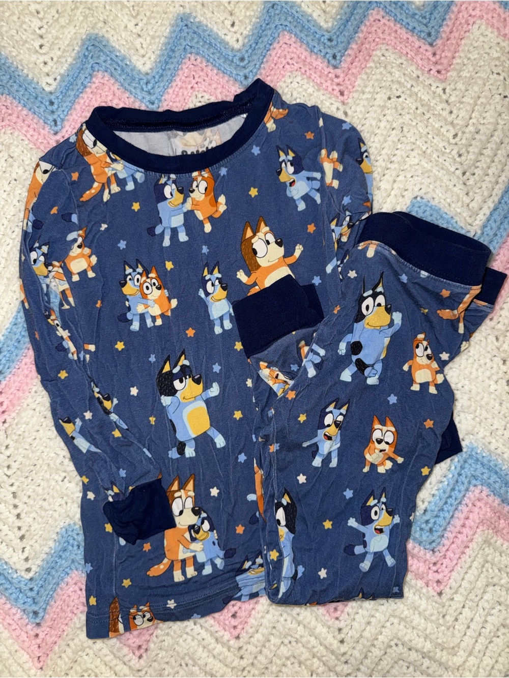 Little Sleepies Bluey 2 pc set